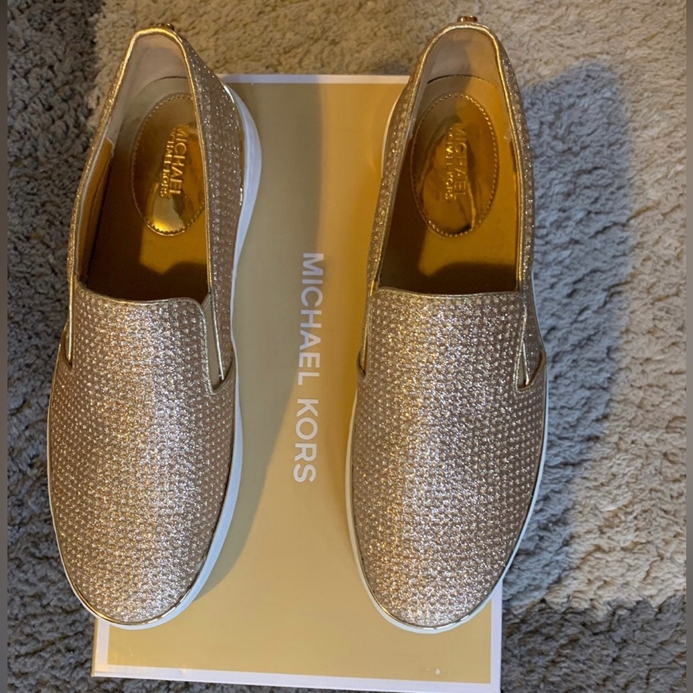 New Micheal Kors slip on shoes size us 8 or it 38